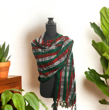 Load image into Gallery viewer, Mexican Rebozo/Shawl - Tricolor
