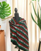 Load image into Gallery viewer, Mexican Rebozo/Shawl - Tricolor
