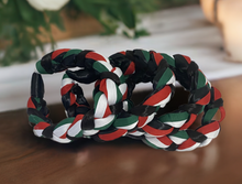 Load image into Gallery viewer, Tricolor Mexican Braided Head Band
