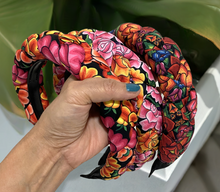 Load image into Gallery viewer, Hand-Made / Mexican Tehuana Fabric Braided Headband

