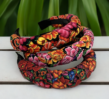 Load image into Gallery viewer, Hand-Made / Mexican Tehuana Fabric Braided Headband
