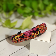 Load image into Gallery viewer, Hand-Made / Mexican Tehuana Fabric Braided Headband
