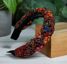 Load image into Gallery viewer, Hand-Made / Mexican Tehuana Fabric Braided Headband
