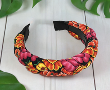 Load image into Gallery viewer, Hand-Made / Mexican Tehuana Fabric Braided Headband
