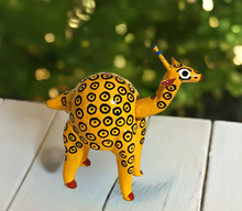 Load image into Gallery viewer, Adorable Giraffe Alebrije with Bobble Head
