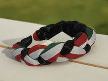 Load image into Gallery viewer, Tricolor Mexican Braided Head Band
