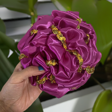 Load image into Gallery viewer, Beautiful Hand Made Oversized Bow Hair Clip
