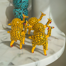 Load image into Gallery viewer, Adorable Giraffe Alebrije with Bobble Head
