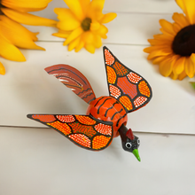 Load image into Gallery viewer, Beautiful Bird Mini Alebrije with Bobble Head
