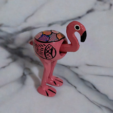 Load image into Gallery viewer, Very Cute Flamingo Alebrije with Bobble Head
