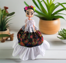 Load image into Gallery viewer, Mexican Frida Doll in Regional Clothes
