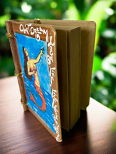 Load image into Gallery viewer, Beautiful Handmade Artisan Blank Notebook Mexican Loteria &quot;La Sirena&quot; Design
