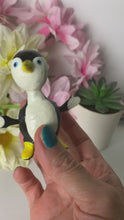 Load and play video in Gallery viewer, Adorable Pinguin Alebrije With Bobble Wings
