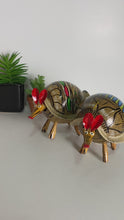 Load and play video in Gallery viewer, Beautiful Bobble Head Armadillo Alebrije
