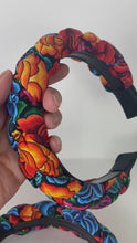 Load and play video in Gallery viewer, Hand-Made / Mexican Tehuana Fabric Braided Headband
