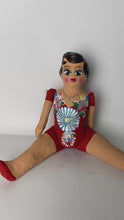 Load and play video in Gallery viewer, Mexican Cartoneria  Lupita Doll - Red
