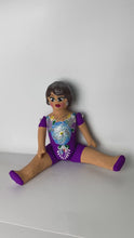 Load and play video in Gallery viewer, Mexican Cartoneria  Lupita Doll - Purple

