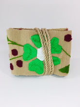 Load image into Gallery viewer, Hand-Embroidered Mexican Belt with Flowers
