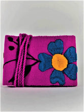 Load image into Gallery viewer, Hand-Embroidered Mexican Belt with Flowers
