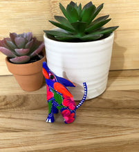 Load image into Gallery viewer, Hand-Made Mexican Alebrije  &quot;Wolf&quot; Figurine
