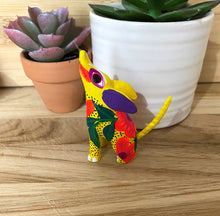 Load image into Gallery viewer, Hand-Made Mexican Alebrije  &quot;Wolf&quot; Figurine
