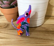 Load image into Gallery viewer, Hand-Made Mexican Alebrije  &quot;Wolf&quot; Figurine
