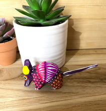 Load image into Gallery viewer, Small &quot;Armadillo&quot; Alebrije Figurine
