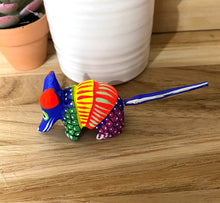 Load image into Gallery viewer, Small &quot;Armadillo&quot; Alebrije Figurine
