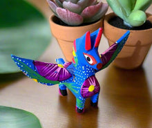 Load image into Gallery viewer, Hand-Made Small &quot;Pegasus&quot; Mexican Alebrije Figurine
