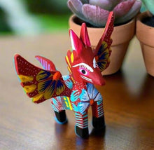 Load image into Gallery viewer, Hand-Made Small &quot;Pegasus&quot; Mexican Alebrije Figurine
