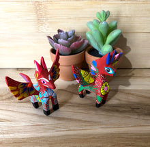 Load image into Gallery viewer, Hand-Made Small &quot;Pegasus&quot; Mexican Alebrije Figurine
