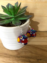 Load image into Gallery viewer, Hand-Made Alebrije &quot;Jaguar&quot; Earrings
