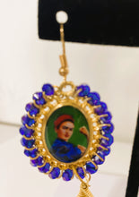 Load image into Gallery viewer, Artisanal Frida Kahlo Earrings With Tassel
