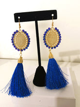 Load image into Gallery viewer, Artisanal Frida Kahlo Earrings With Tassel
