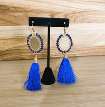 Load image into Gallery viewer, Artisanal Frida Kahlo Earrings With Tassel
