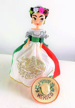 Load image into Gallery viewer, Mexican Frida Doll in Regional Clothes
