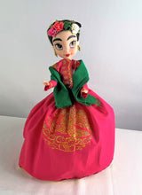 Load image into Gallery viewer, Mexican Frida Doll in Regional Clothes
