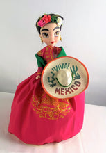 Load image into Gallery viewer, Mexican Frida Doll in Regional Clothes
