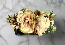 Load image into Gallery viewer, Peineta Con Rosas/Ornamental Comb With Roses/Mexican Hair Piece
