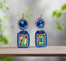 Load image into Gallery viewer, Beautiful Blue Earrings
