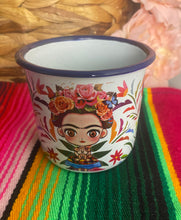 Load image into Gallery viewer, Fridita Mexican Enamel Mug/ Pocillo de Peltre
