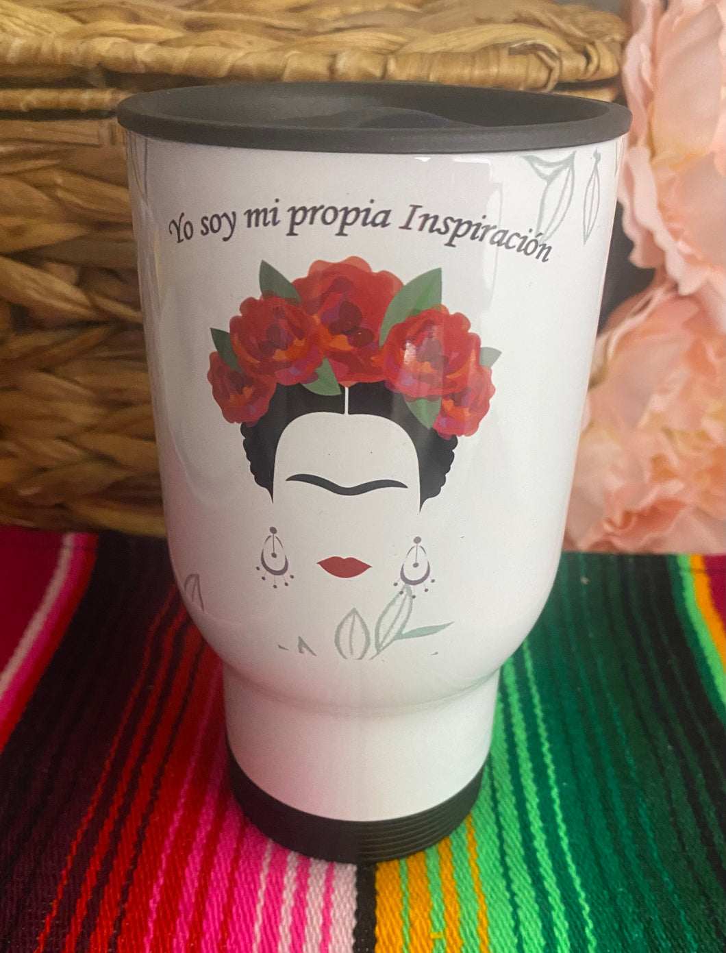 Frida Kahlo Travel Mug - 