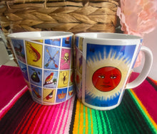 Load image into Gallery viewer, Mexican Loteria &quot;El Sol&quot; Coffee Mug
