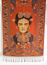 Load image into Gallery viewer, Frida Kahlo - Mexican Rebozo/Shawl
