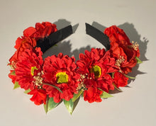 Load image into Gallery viewer, Rose Headband/Hand-Made Rose Crown/Floral Headband
