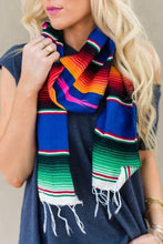 Load image into Gallery viewer, Bautiful Mexican Saltillo Serape Scarf
