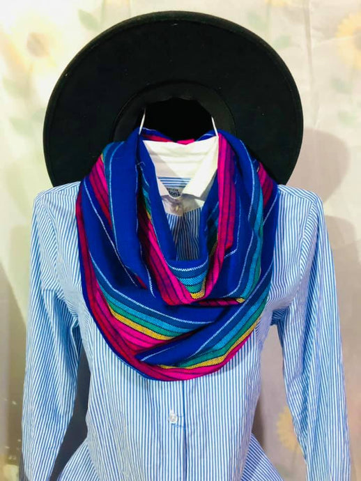 Cambaya Mexican Scarves/Colorful Infinity Scarves