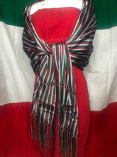 Load image into Gallery viewer, Mexican Tri-Color Rebozo (Artiseda)
