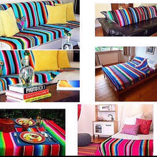 Load image into Gallery viewer, Authentic Mexican Saltillo Sarape Blanket
